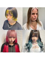 アジールヘア 池袋東口店(agir hair)&nbsp;人気個性派デザインカラー☆推し色　池袋