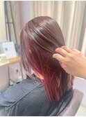 チラ見えインナーカラー☆
