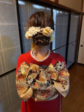 アールトゥーヘアー(art To Hair) 成人式/ヘアセット/シニヨン