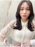 ◎THOiRY女性らしい柔らかヘア似合わせ小顔艶髪ゆる巻きロング