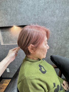 ロックス ヘアー ギャラリー(Rocks hair gallery) ピンクベージュ