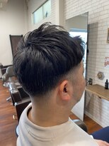 マーズオム 宝塚旭町店(mars HOM)&nbsp;up bang short/ two block style  OTONA fade