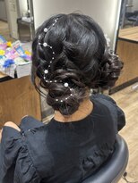トキオ(TOKIO 2021) TOKIO 編み込みツインお団子 ヘアセット