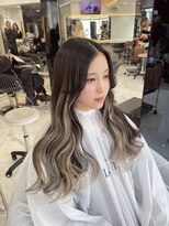 ラピス 渋谷本店(Lapis) プチプラエクステ50本でバレイヤージュ風♪