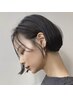 【ショート～ボブ限定】デザインカット＋ワンメイク/フルカラー　￥10000