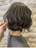 【大人女性におすすめ】カット＋白髪ぼかしハイライト　￥15,290→