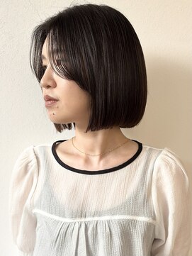 モリオフロムロンドン 松戸店(Morio from London) 【モリオ松戸 石山】大人可愛いナチュラルボブミニボブ前髪無し