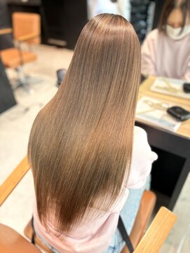 アリーズ(ALLYS) 髪質改善カラー×ミルクティーベージュ♪