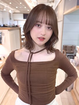 プラグ バイ ネオリーブ(plug by neolive) チェリーブラウン×髪質改善[髪質改善/縮毛矯正/韓国]