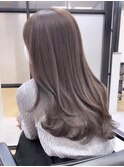 ブリーチ使わずにWカラー（２度染め）で仕上げました！
