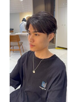 キャンバス バイ ネオリーブ 横浜西口(Canvas by neo.) 横浜★毛流れフェザーパーマ♪