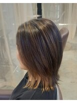 ノマニカ バイ ルレーヴ 池田店(noma-nika by Le reve)&nbsp;インナーカラー＆ハイライトのオシャレボブ☆