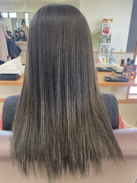 こころ カラー縮毛矯正