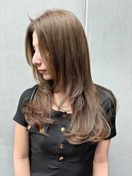 アール 北千住店(ar) あやみ指名限定/アディクシーカラー/オリーブアッシュ/北千住