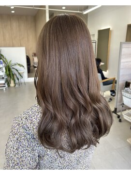 ミリ 奈良店(mm) くすみベージュ/グレージュ/ヘーゼルベージュ/近鉄奈良