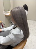 ハイトーン シルバー グレー ブリーチ ダブルカラー 三宮