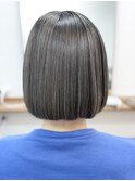 白髪ぼかしにも/バレイヤージュカラー/ハイライト/中野/白髪染め