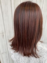 キートス ヘアーデザインプラス(kiitos hair design +)&nbsp;オレンジカラー