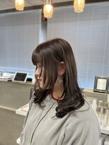 クオーレ(CUORE)&nbsp;顔周りレイヤー×ほんのりオリーブベージュ