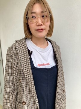 Folklore【フォークロア】翠町支店　《髪質改善サロン》 ハイトーンボブ