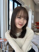 ラボヌールヘアーレーヴ 池袋店(La Bonheur hair reve)&nbsp;ナチュラル盛れミディアムレイヤー/佐藤