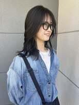 ヘアーアイストゥーレ(HAIR ICI TRE)&nbsp;グレージュ　ブリーチなし　レイヤー　似合わせ　担当阿知波