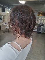 チャプター 那覇店(chapter) ウルフパーマでイメチェン