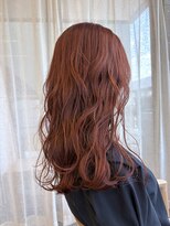 シロ 大名2号店(SiLO) orangecoral◯ウェーブヘア