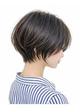 ヘアー リラックス 風香(HAIR RELAX)&nbsp;【30代40代】前下がりショートボブ／前髪なし／後頭部ボリューム