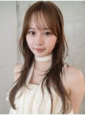 【ロング】くびれ×レイヤーカット