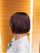 オーガニックエコ 川越(organic+eco)&nbsp;夏◎切りっぱなしボブ/ブリーチなしカラー/艶髪小顔
