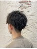 【朝のセットも楽にキマる。】メンズカット
