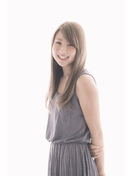 ジアザー(the other) 夏アッシュ　ナチュラルストレート