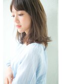 【Un ami】大人かわいい・小顔ひし形ミディー 松井