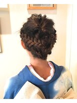 アビリティ ヘアー(ability hair)&nbsp;蒲田abilityhair 振袖+大人編み込みセット