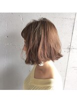 ベルベチカ(Belvetia)&nbsp;質感切りっぱなしボブ