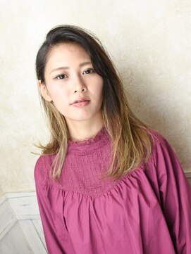 ヘアアンドメイク アリス(hair&make ALICE produce by COLT) ～ALICE～　大人クールstyle　グラデーションカラー