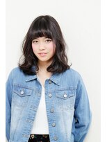 ソフ(sof) ミディアム　ガーリーヘアー