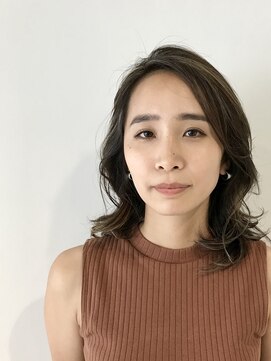 ナインヘアーアンドメイク(NINE hair&make) ミディアムブレンドカラー