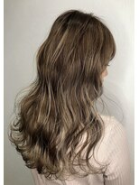 バベル(BABEL Hair Design)&nbsp;【BABEL】ハイライトグレージュ＠大生真吾