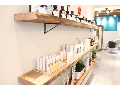 uka、davines、Owaytとこだわりのある商品ラインナップ