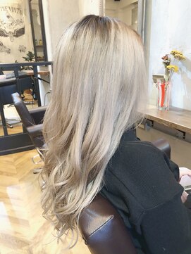 ラグシス ザ ヴィンテージ(LUXIS THE VINTAGE) 【シールエクステ】ホワイトブロンド