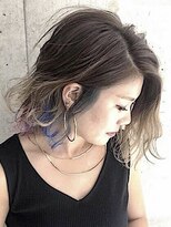 アヴァンス 広島本通店(AVANCE.)&nbsp;インナーミックスカラー×ウェーブボブスタイル