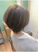 大人ショートボブ