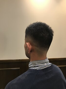 ヒロギンザバーバーショップ 神楽坂店(HIRO GINZA BARBER SHOP) ベリショスキンフェード