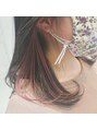 ヘアーエスクールエミュ(hair S. COEUR emu) ちらっと覗くインナーカラーも人気です(*^^*)