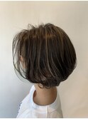 ハイライト×ショートボブ