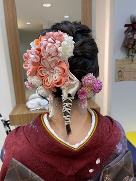 クラップス ヘアデザイン(CLapS hair design) 2022年度成人式ヘアセット色々