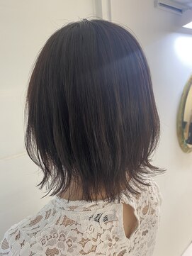 インビテーション(invitation) 外ハネくびれボブスタイル*