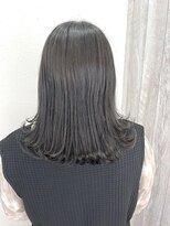 シエル 立川店(CIEL)&nbsp;【CIEL×久光】ダークカーキグレージュ×外ハネロブ